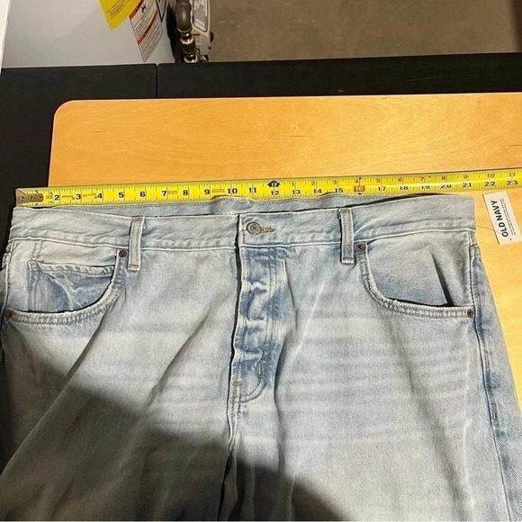 Women's NWT Old Navy High-Rise Slouchy Taper Jeans Raw Hem Ankle Size 18 - Picture 9 of 9